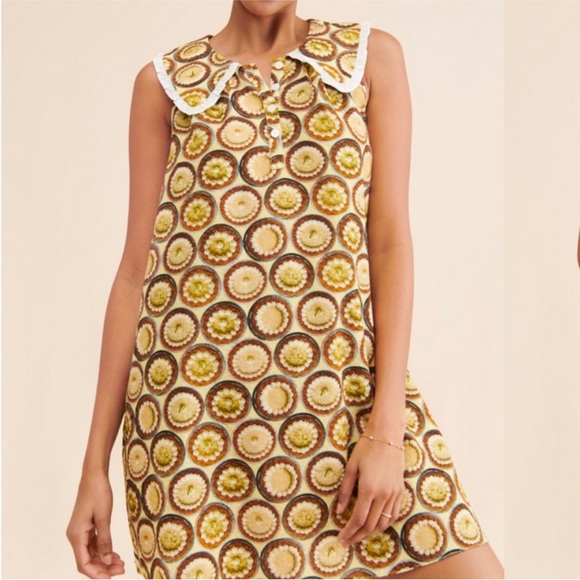 Rachel Antonoff Tanya Key Lime Pie Mini Dress - Picture 2 of 12